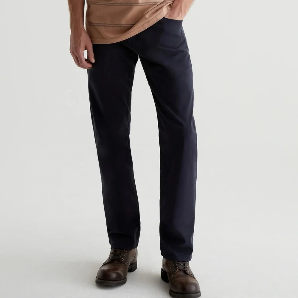 AG Protege Sueded Classic Straight Pants
